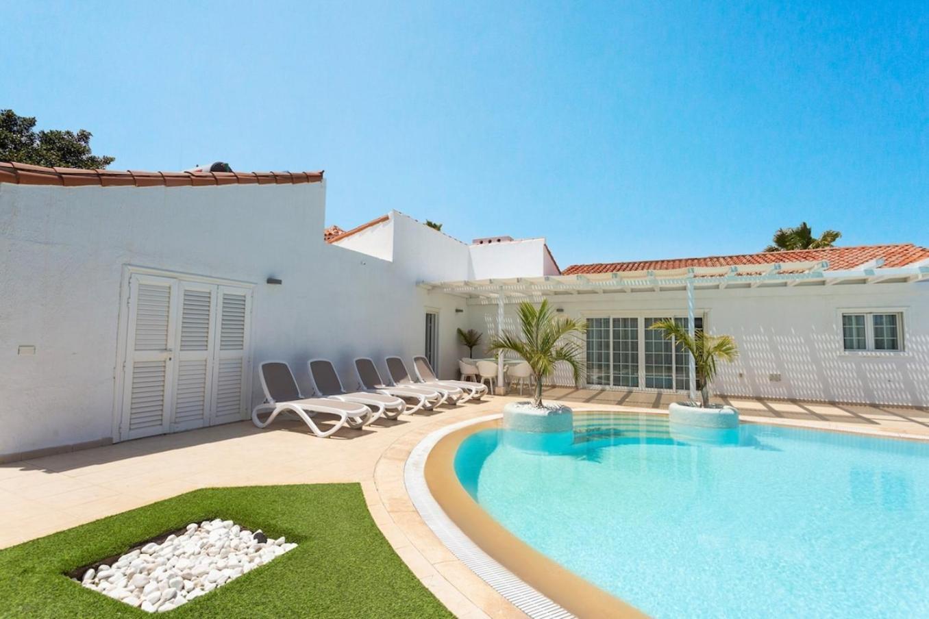 Alamos Park-Stunning Villa In Huge Private Grounds San Miguel de Abona Buitenkant foto