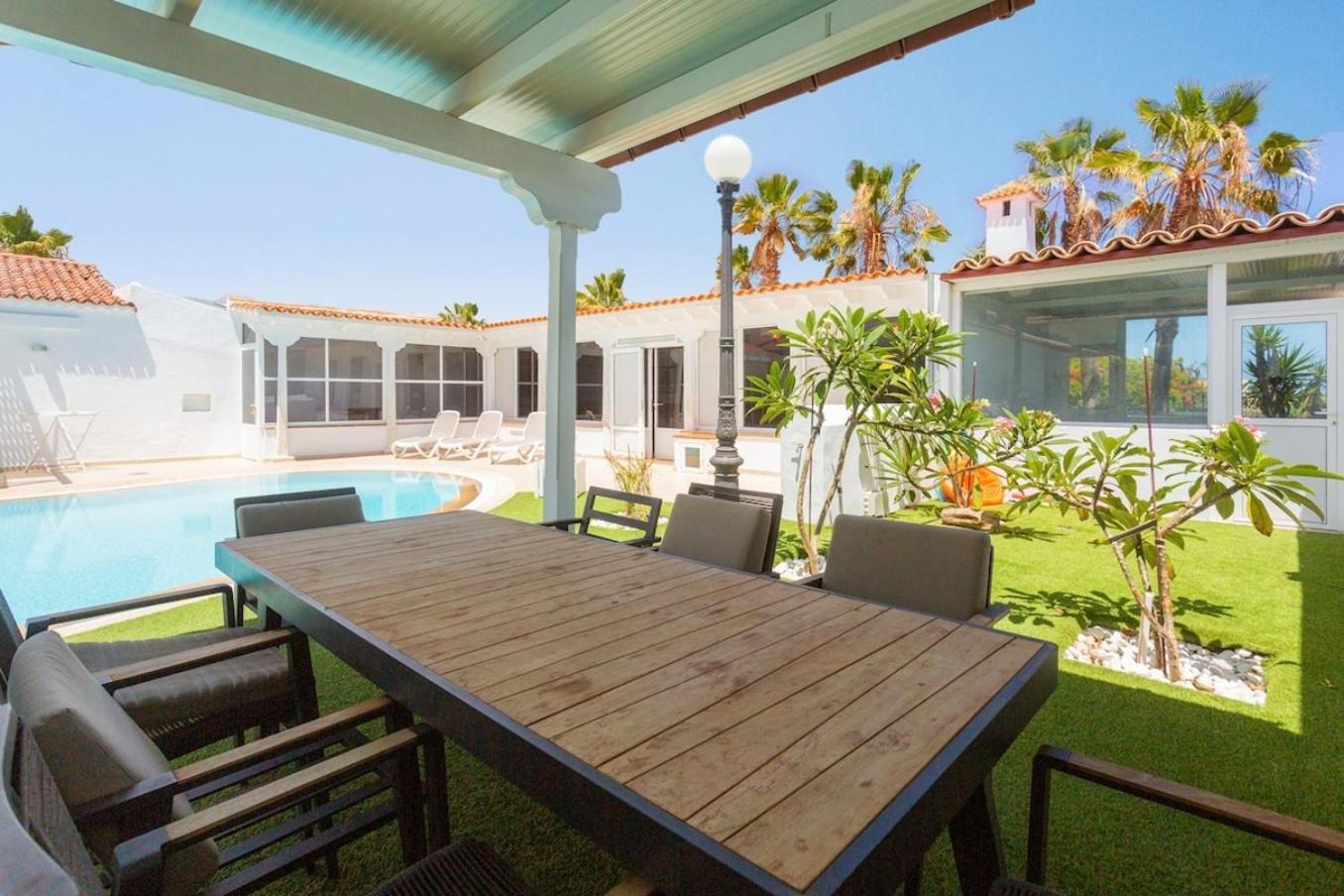 Alamos Park-Stunning Villa In Huge Private Grounds San Miguel de Abona Buitenkant foto