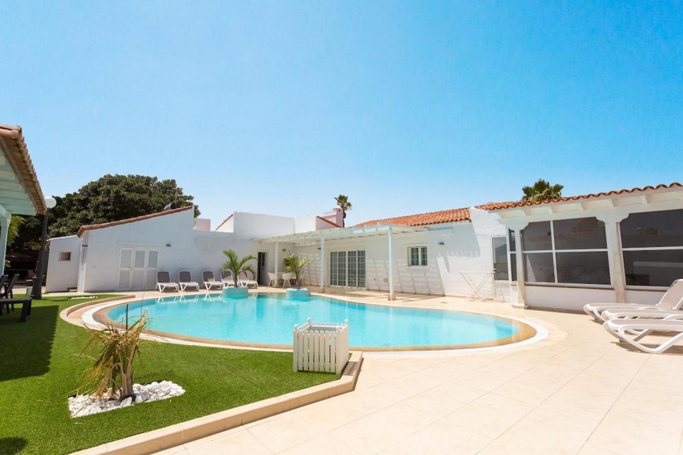 Alamos Park-Stunning Villa In Huge Private Grounds San Miguel de Abona Buitenkant foto